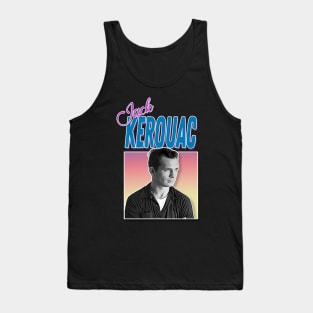 Jack Kerouac ∆∆∆ 90s Styled Retro Graphic Design Tank Top